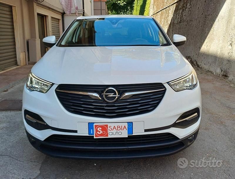 Bianco Usata 2021 Opel Grandland X Business Edition SUV | 17.500 € (Buon prezzo) - Immagine 1/4