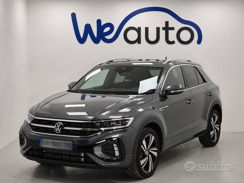 Usata VW T-Roc R-line 150 CV (110 kW) 2024 Nero SUV