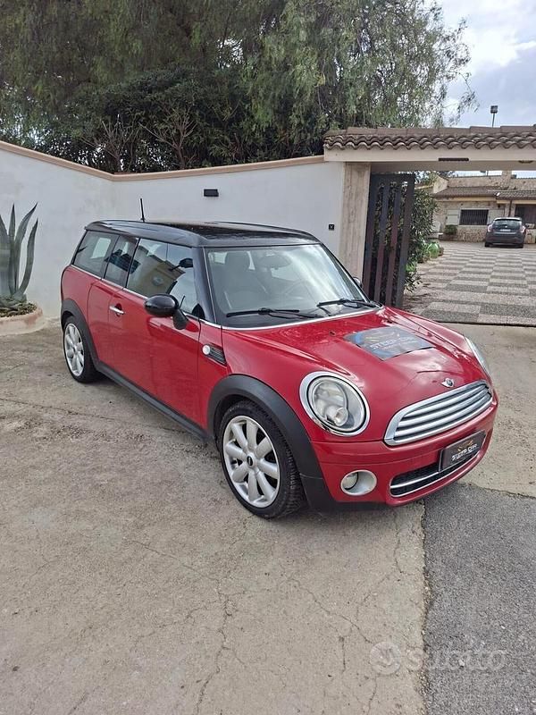 Rosso Usata 2008 Mini Cooper D Clubman Station wagon | 4490 € (Buon prezzo) - Immagine 1/4