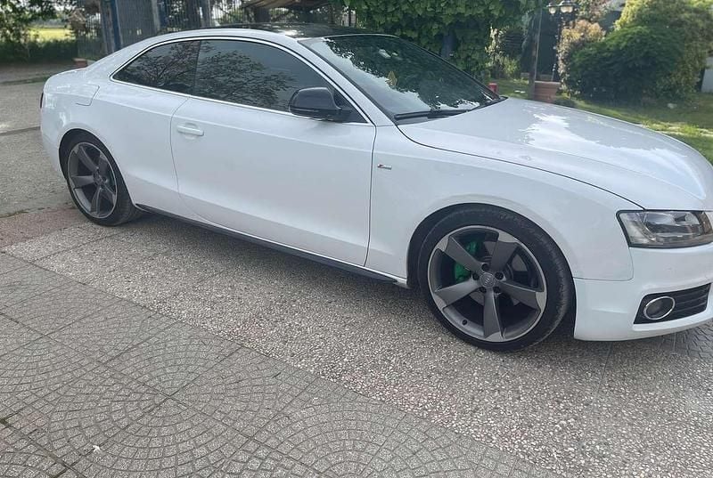 Usata Audi A5 S-Line 239 CV (175 kW) 2009 Bianco Coupé