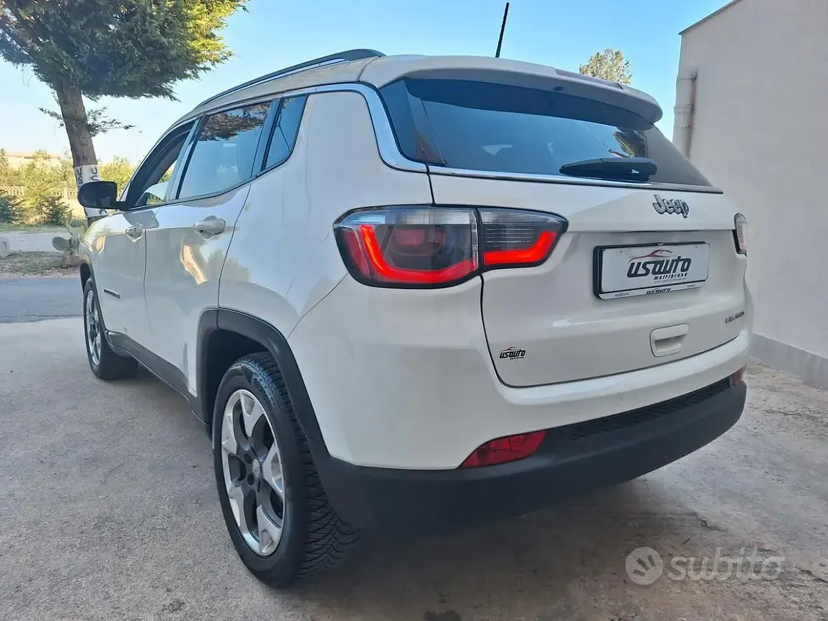 Usata Jeep Compass Limited 120 CV (88 kW) 2017 Bianco SUV