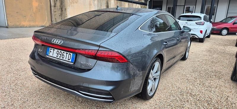 Usata Audi A7 S-line plus 285 CV (209 kW) 2018 Grigio Berlina