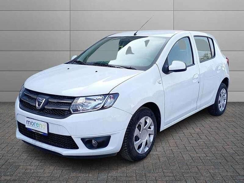 Usata Dacia Sandero Ambiance 75 CV (55 kW) 2014 Bianco Utilitaria