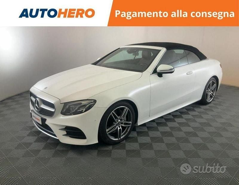 Bianco Usata 2017 Mercedes E220 Premium Cabrio | 27.299 € (Super prezzo) - Immagine 1/2