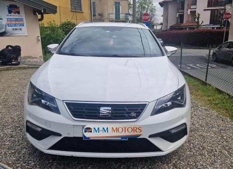 Usado Seat Leon FR 150 HP (110 kW) 2018 Branco Carrinha