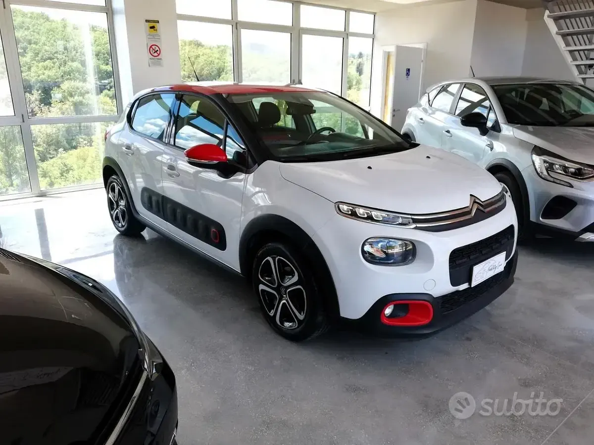 Usata Citroën C3 Shine 75 CV (55 kW) 2018 Bianco Utilitaria