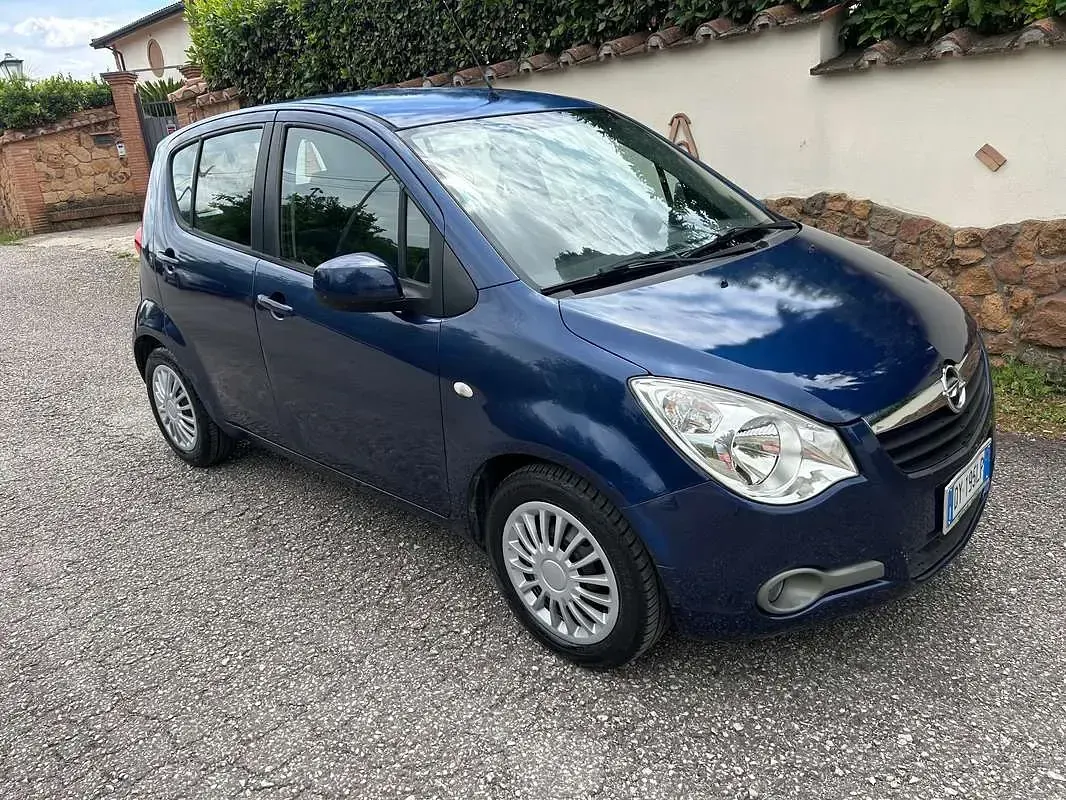 Usata Opel Agila Enjoy 60 CV (44 kW) 2010 Blu/azzurro Utilitaria