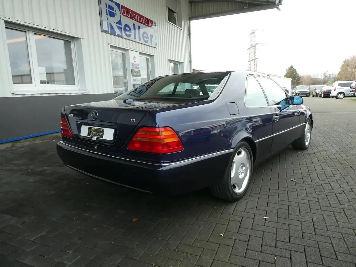 Usata Mercedes S420 279 CV (205 kW) 1995 Blu Berlina