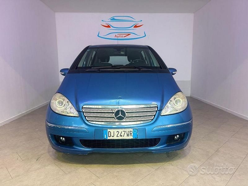 Usata Mercedes A170 Avantgarde 116 CV (85 kW) 2007 Azzurro Berlina