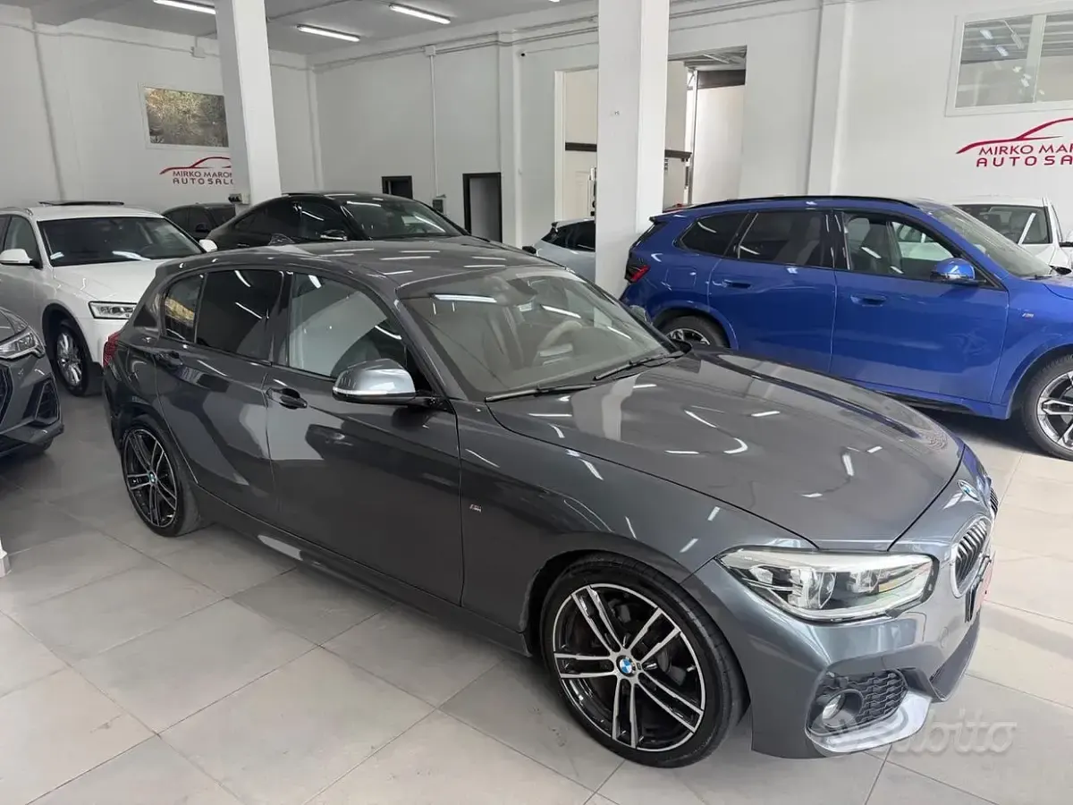 Usata BMW 118 M Sport 150 CV (110 kW) 2019 Grigio Berlina