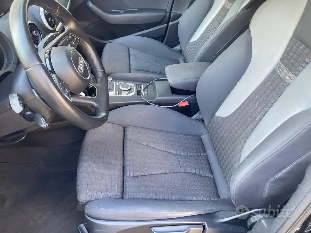 Usata Audi A3 116 CV (85 kW) 2018 Nero Berlina