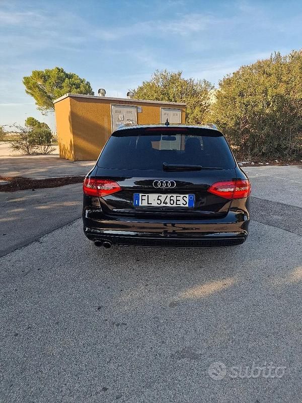 Usata Audi A4 S-Line 177 CV (130 kW) 2012 Nero Station wagon