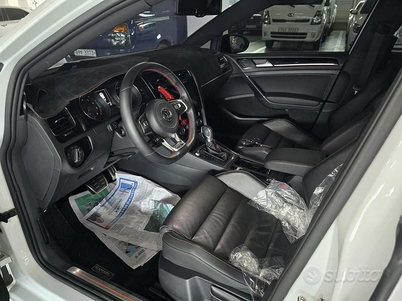 Usata VW Golf VII GTI 370 CV (272 kW) 2014 Bianco Berlina