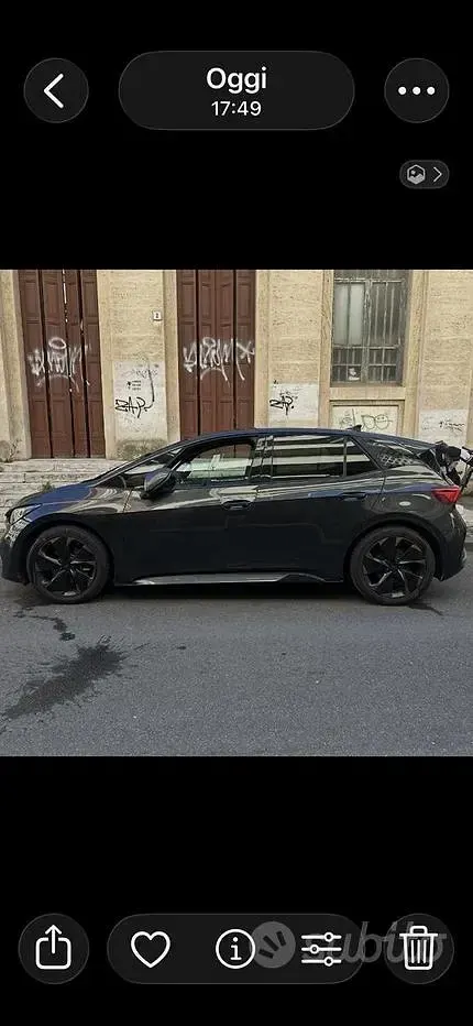Usata Cupra Born 69 kW (95 CV) 2023 Grigio Utilitaria