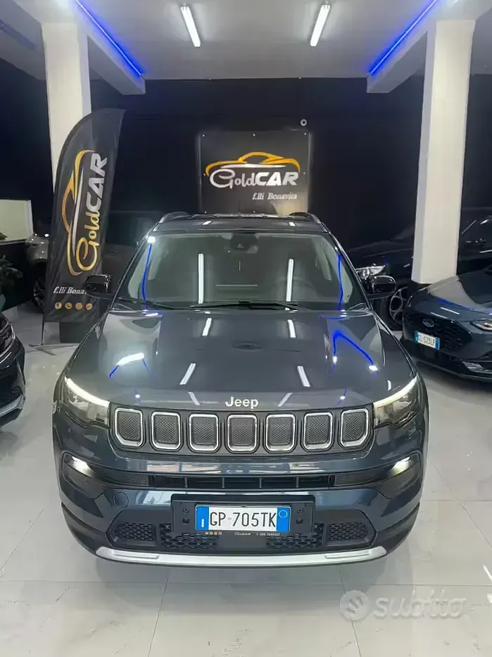 Usata Jeep Compass Limited 131 CV (96 kW) 2023 Blu/azzurro SUV