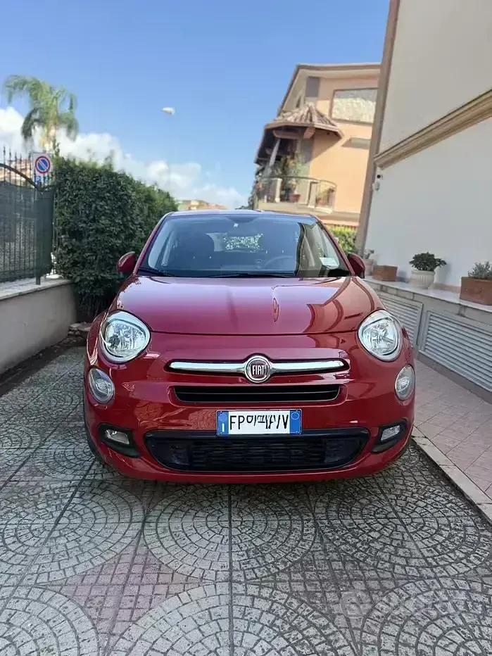 Usata Fiat 500X 95 CV (69 kW) 2018 Rosso SUV
