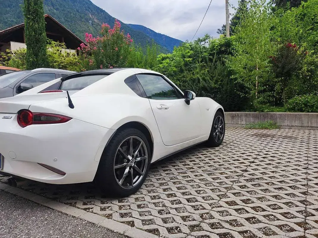 Usata Mazda MX5 Edition 160 CV (117 kW) 2018 Bianco Cabrio