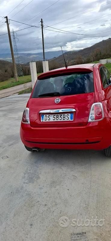 Usata Fiat 500 Sport 100 CV (73 kW) 2008 Rosso Berlina