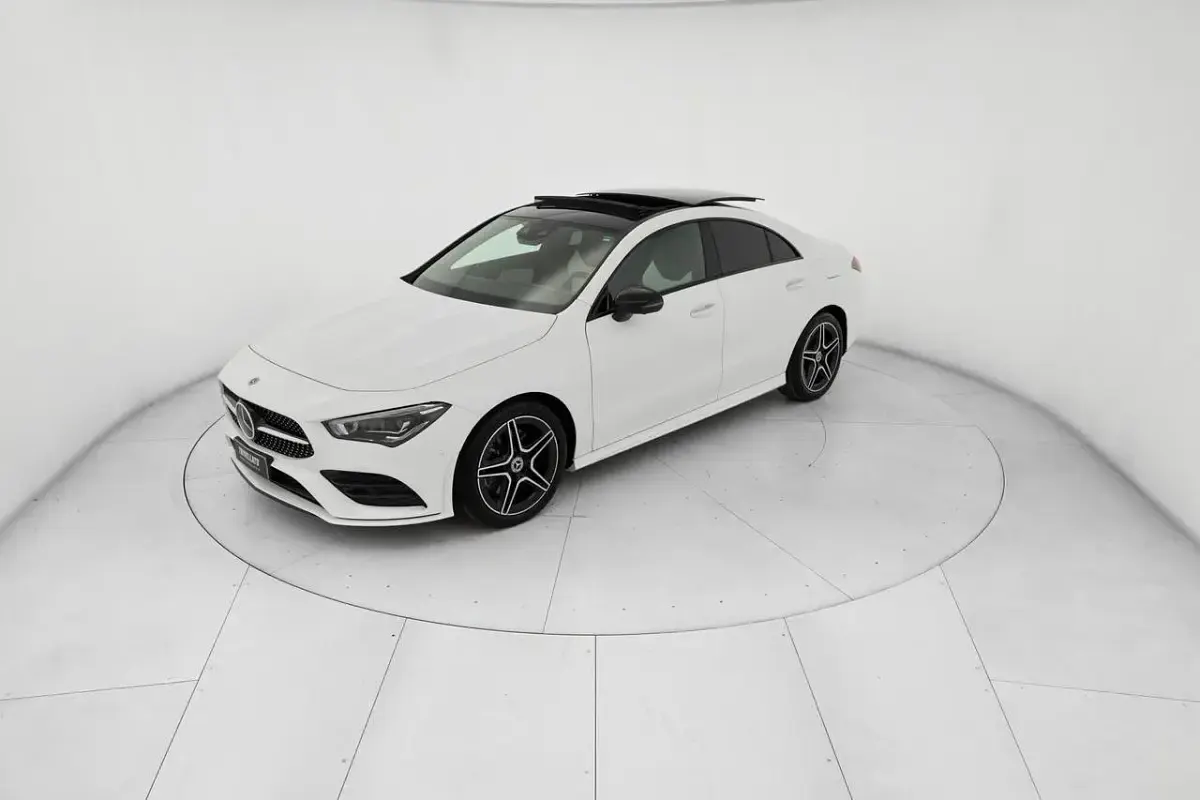 Usata Mercedes CLA200 Premium 150 CV (110 kW) 2022 Bianco Coupé