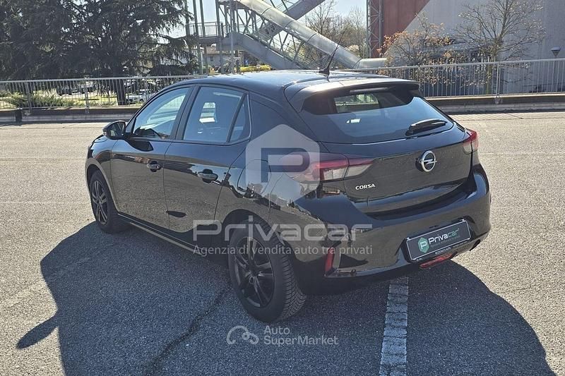 Usata Opel Corsa Edition 75 CV (55 kW) 2021 Nero Utilitaria