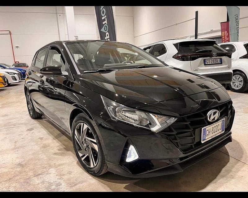 Usata Hyundai i20 84 CV (61 kW) 2021 Nero Utilitaria