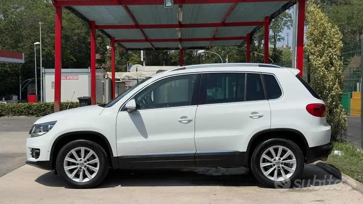 Usata VW Tiguan 140 CV (102 kW) 2014 Bianco SUV