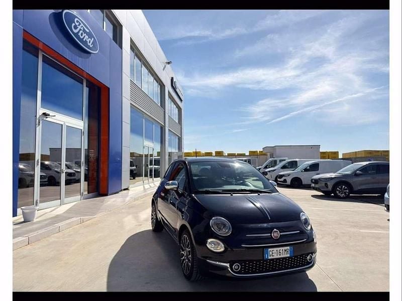 Usata Fiat 500C Connect 69 CV (50 kW) 2021 Agate black Cabrio