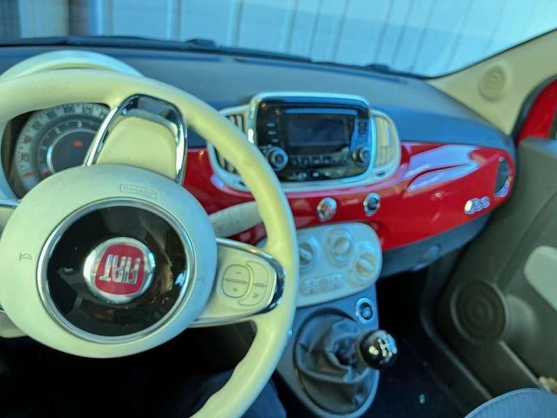 Käytetty Fiat 500 95 HP (69 kW) 2017 Punainen Viistoperä