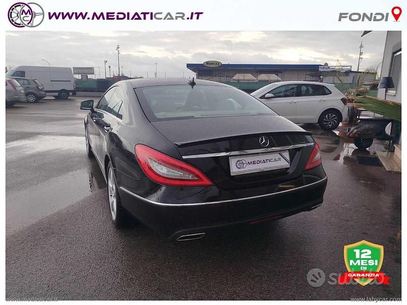Usata Mercedes CLS250 204 CV (150 kW) 2012 Nero Berlina