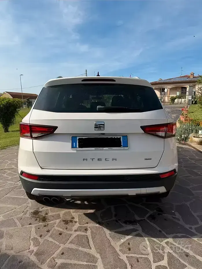 Usata Seat Ateca 4Drive 190 CV (139 kW) 2018 Bianco SUV