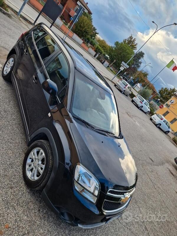 Usata Chevrolet Orlando LT 141 CV (103 kW) 2012 Nero Monovolume