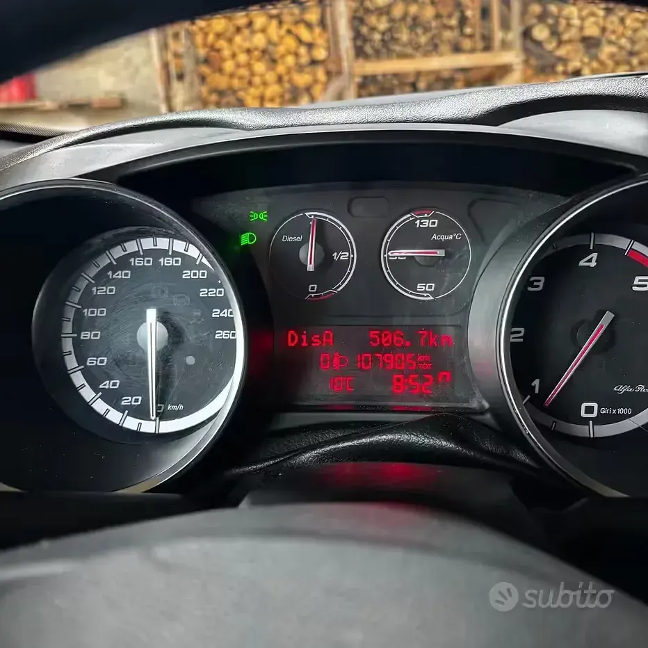 Usata Alfa Romeo Giulietta 120 CV (88 kW) 2016 Nero Utilitaria