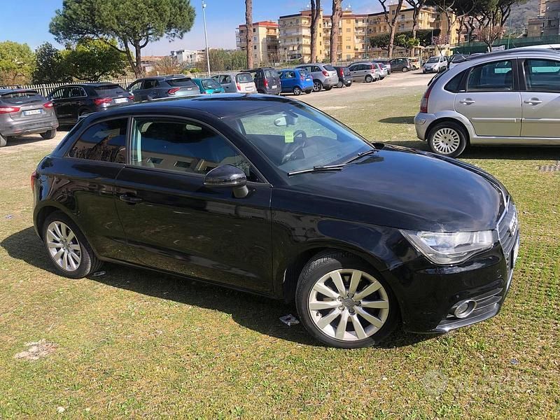 Usata Audi A1 Ambition 105 CV (77 kW) 2010 Nero Utilitaria