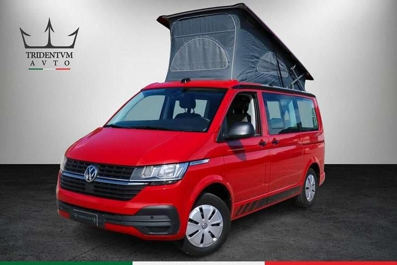 Usata VW California Beach 110 CV (80 kW) 2022 Rosso Furgone