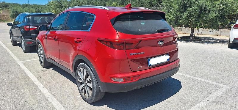 Usata Kia Sportage 2017 Rosso SUV