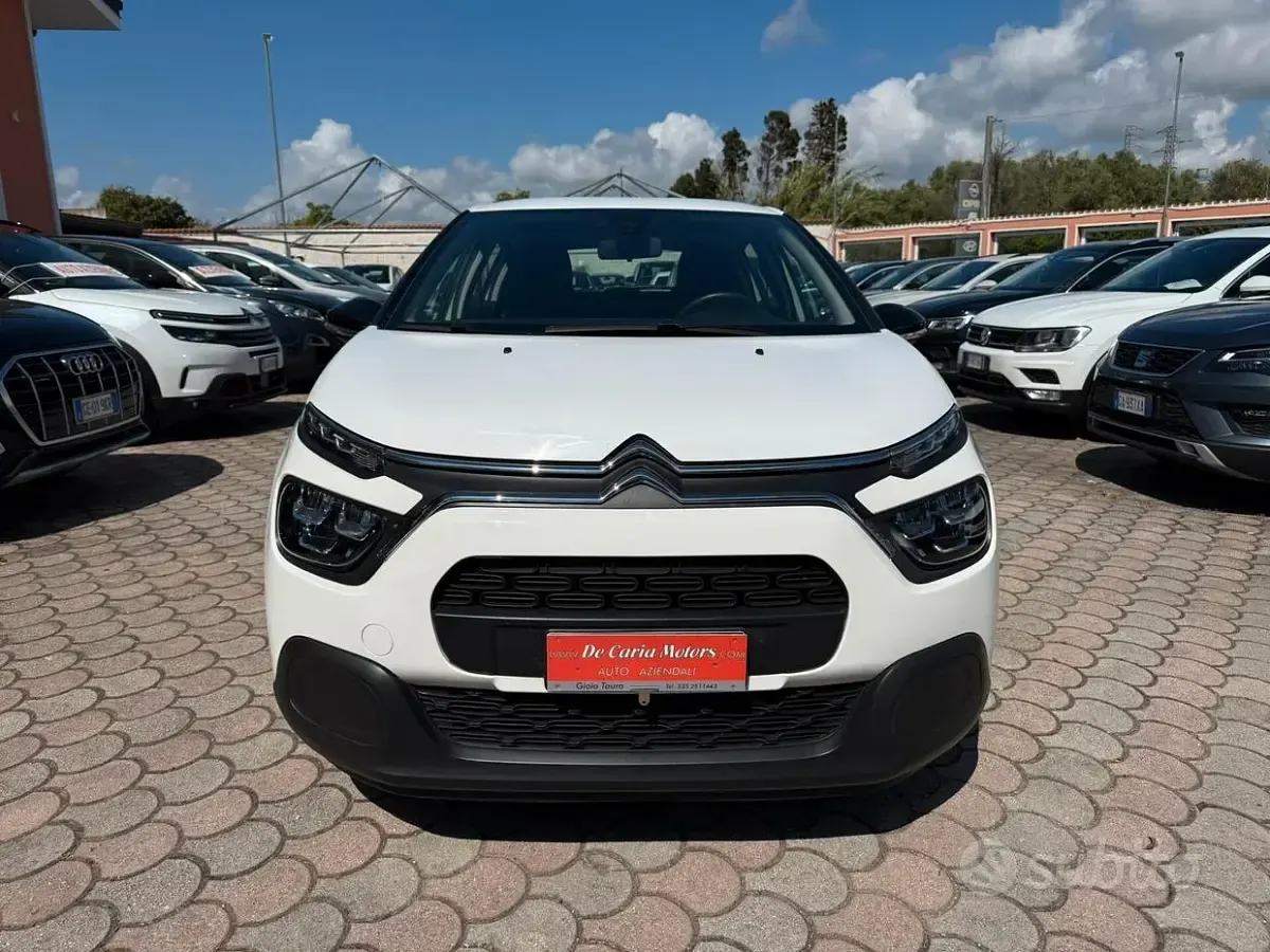 Usata Citroën C3 PureTech 83 CV (61 kW) 2022 Bianco Utilitaria