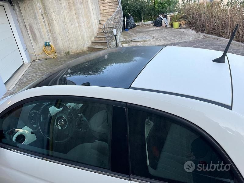 Usata Fiat 500 69 CV (50 kW) 2014 Bianco Berlina