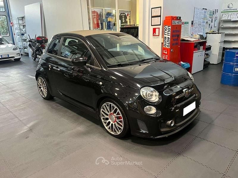 Usata Abarth 595C Turismo 159 CV (116 kW) 2012 Nero Cabrio