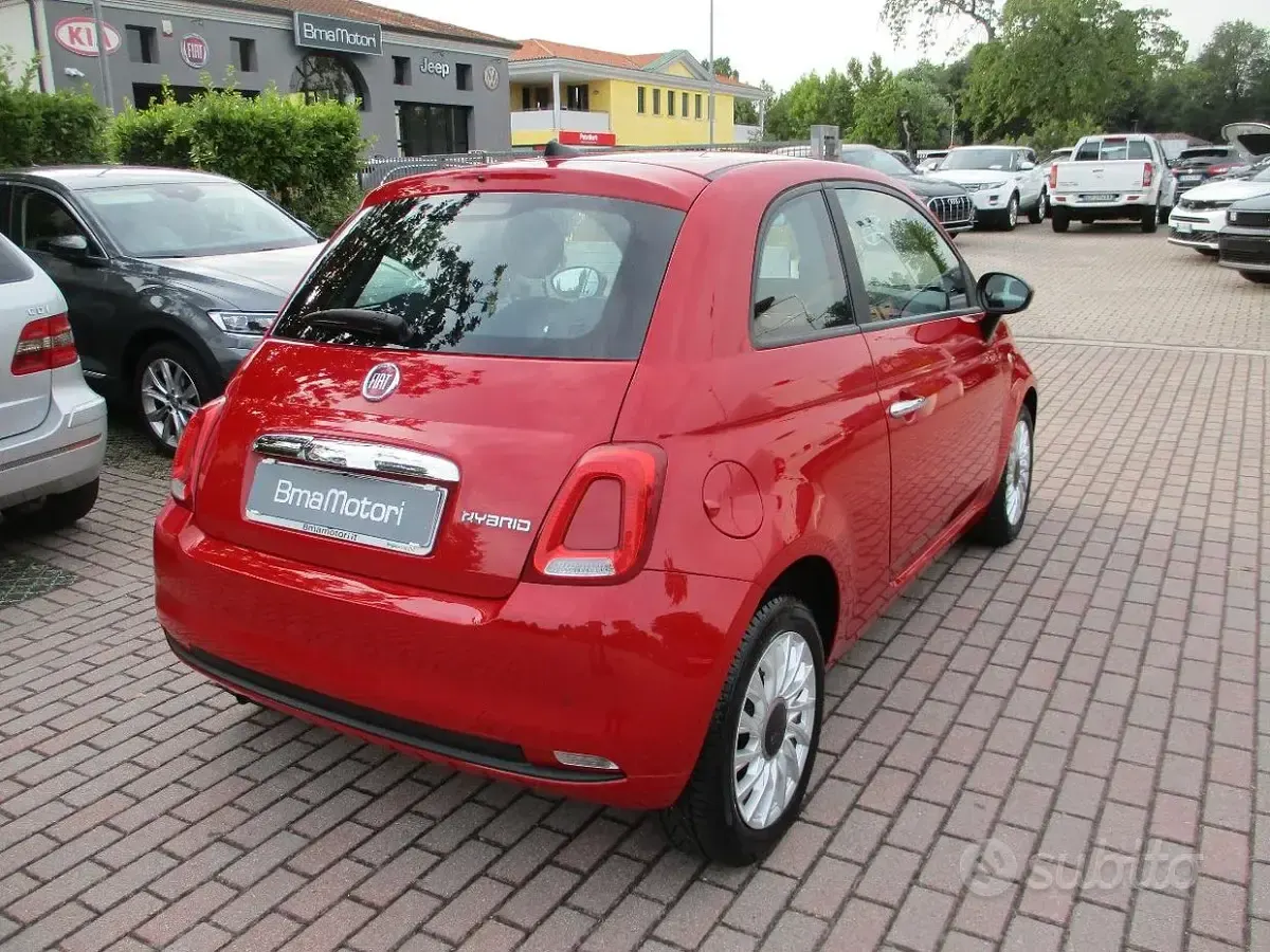 Usata Fiat 500X 69 CV (50 kW) 2021 Rosso SUV