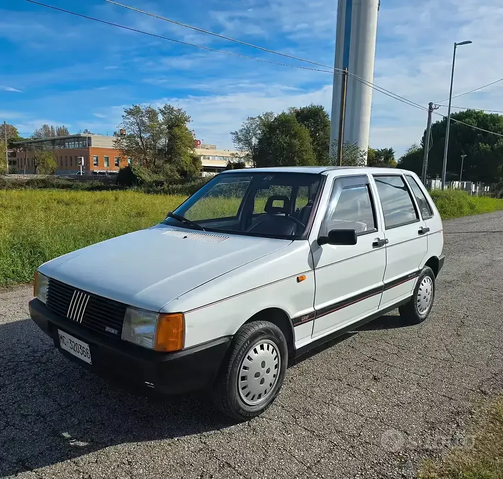 Usata Fiat Uno 45 CV (33 kW) 1989 Bianco Utilitaria
