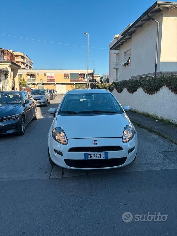 Usata Fiat Punto 77 CV (56 kW) 2012 Bianco Utilitaria