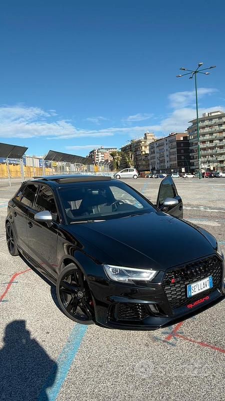 Usata Audi RS3 510 CV (375 kW) 2018 Nero Berlina