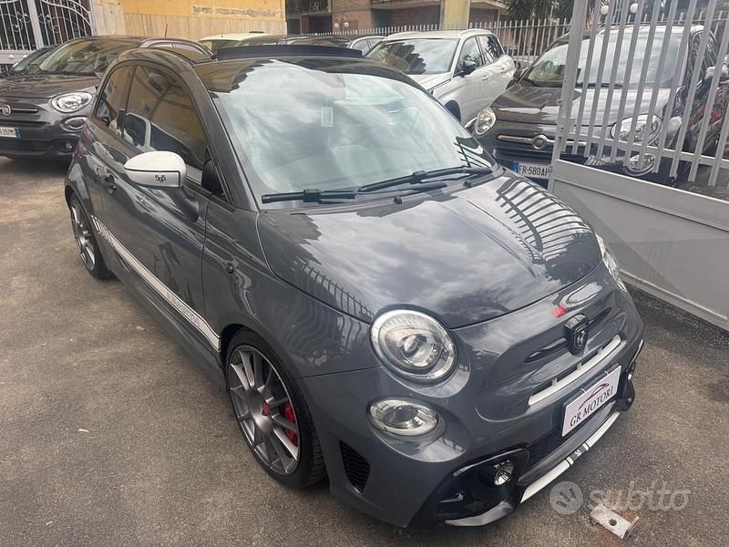 Usata Abarth 595C Competizione 180 CV (132 kW) 2017 Grigio Cabrio