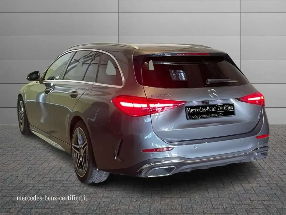 Usata Mercedes C220 Advanced 197 CV (144 kW) 2024 Grigio selenite Station wagon