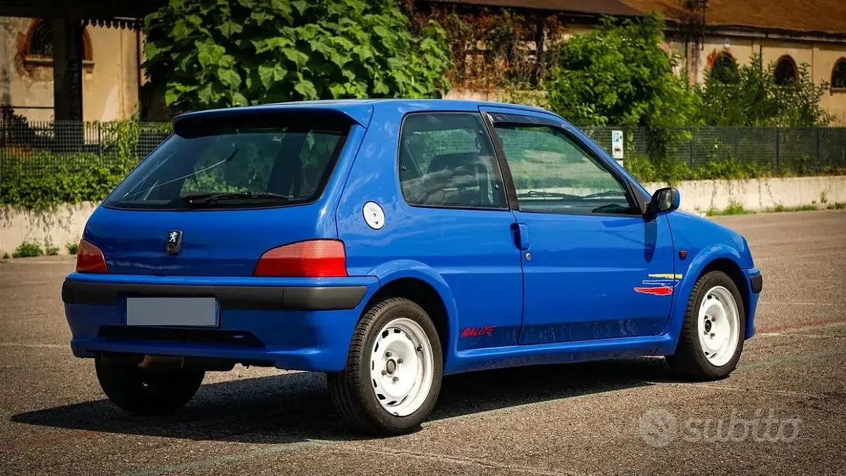 Usata Peugeot 106 118 CV (86 kW) 1998 Bluazzurro Utilitaria
