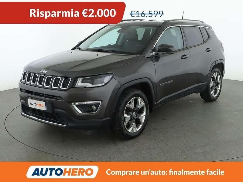 Usata Jeep Compass Limited 140 CV (102 kW) 2018 Grigio SUV