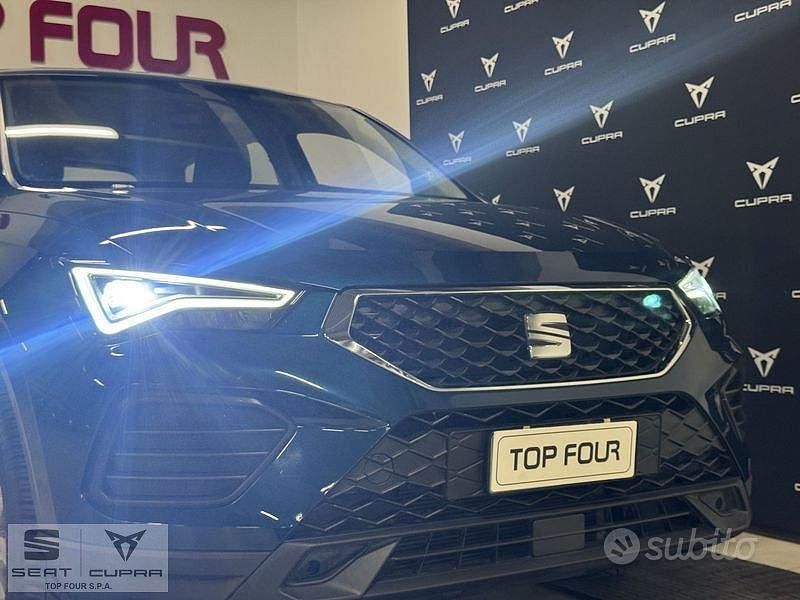 Usata Seat Ateca Reference 110 CV (80 kW) 2022 Blu SUV