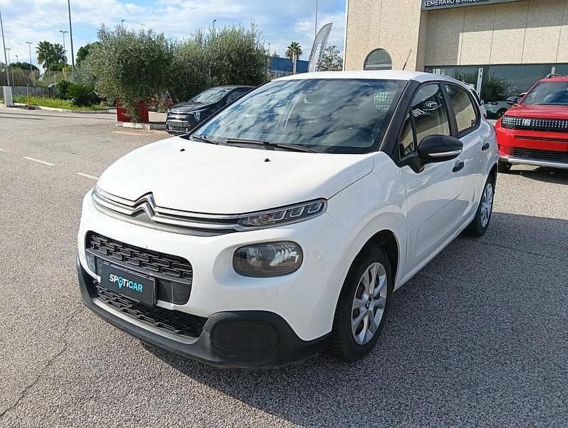 Usata Citroën C3 Feel 101 CV (74 kW) 2019 Bianco Furgone