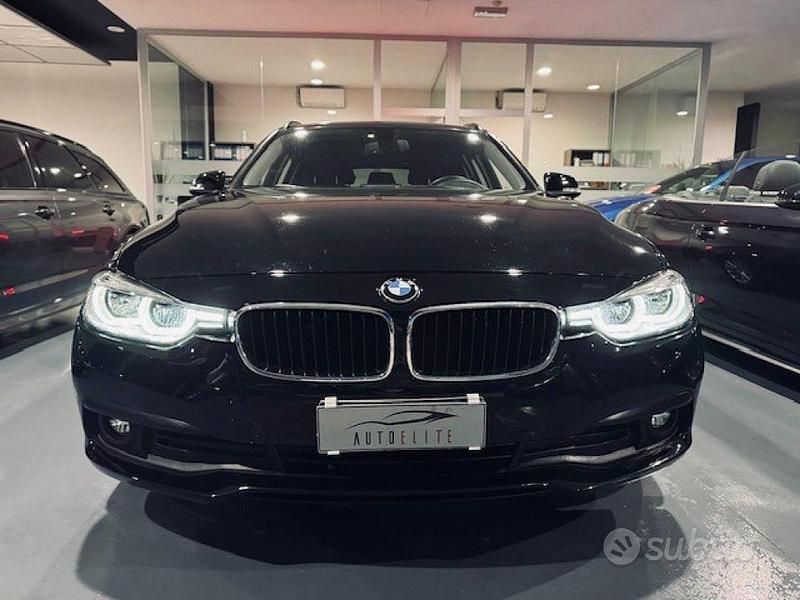 Usata BMW 318 Advantage 150 CV (110 kW) 2017 Nero Station wagon