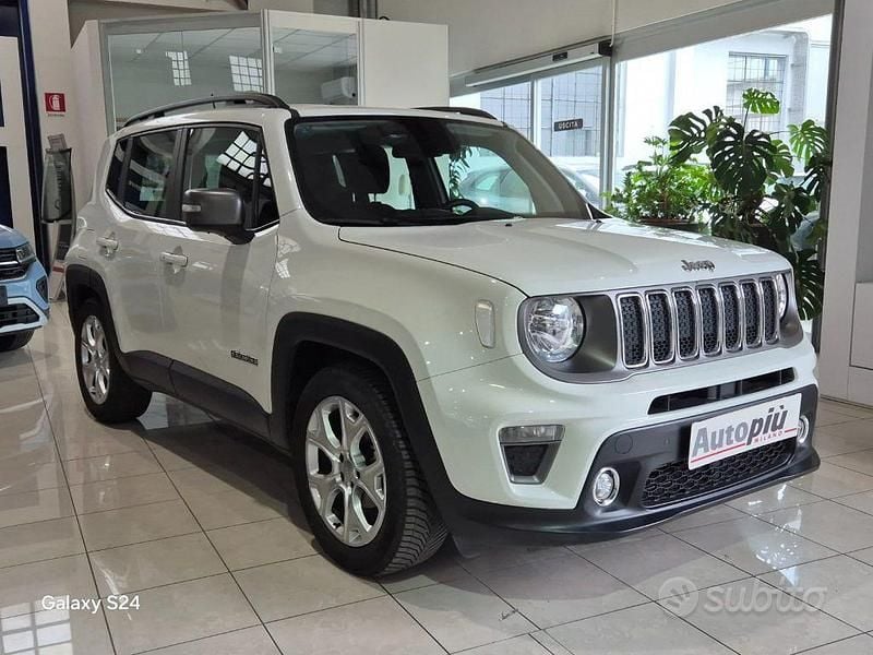 Usata Jeep Renegade Limited 130 CV (95 kW) 2021 Bianco SUV